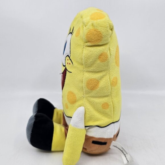 Nickelodeon Spongebob Squarepants Sitting Plush Stuffed Toy Doll Yellow 7 in - Picture 5 of 9